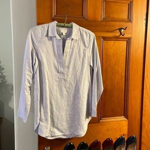 J Crew linen shirt